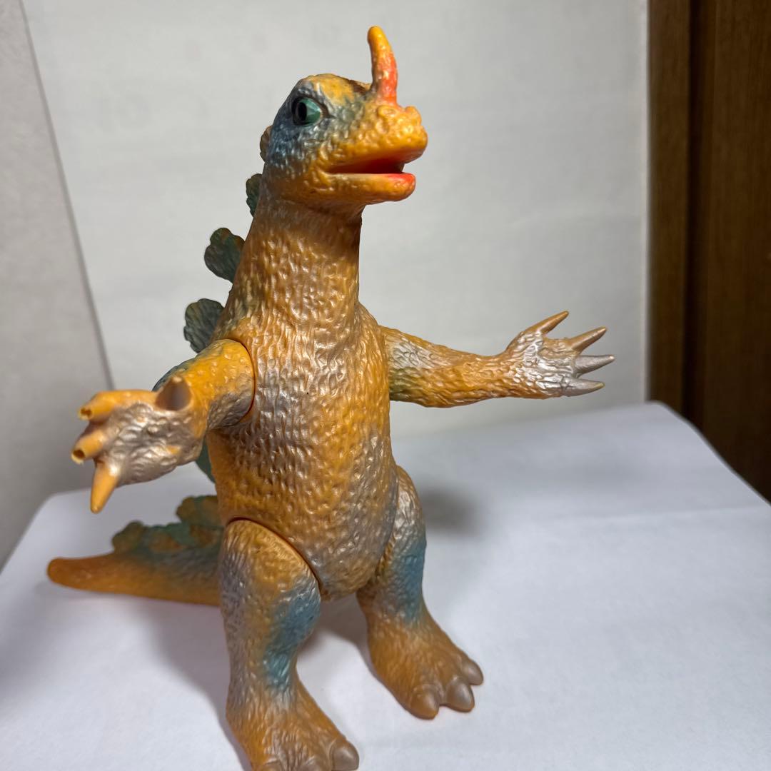 当時物　マルサンオリジナル怪獣ソフビ　キングゴジラ