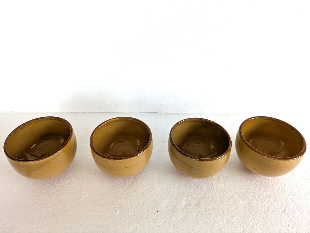 布志名焼き抹茶碗4客セット