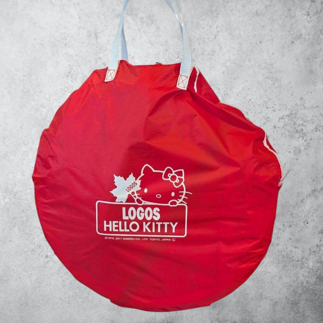 美品 ロゴス ハローキティ コラボ ポップシェード180 テント UVカット
