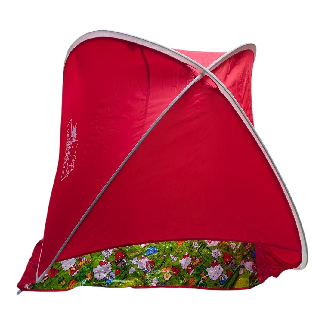 美品 ロゴス ハローキティ コラボ ポップシェード180 テント UVカット