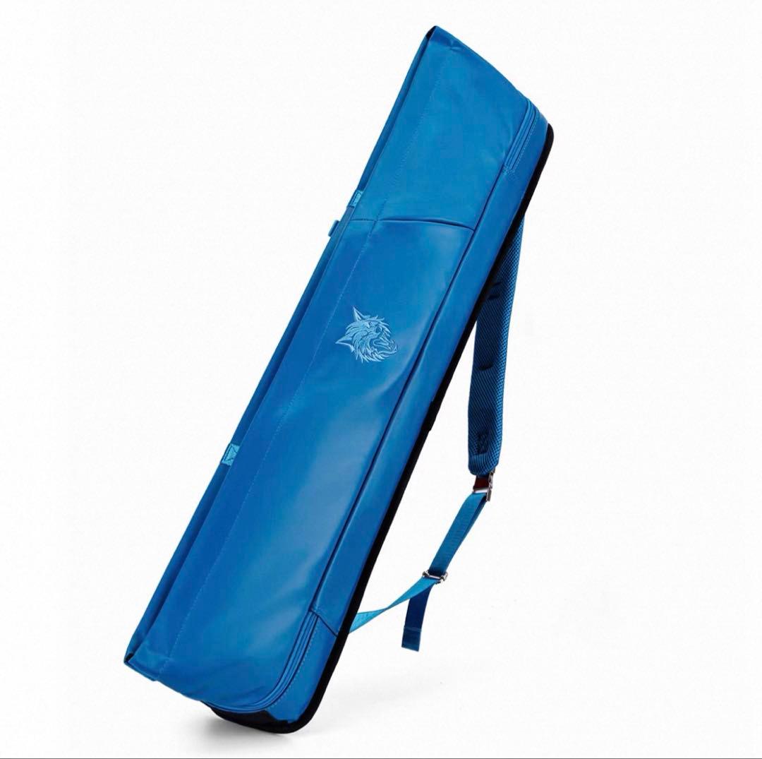 【激安】キューケース 4バット5シャフト 水色 ビリヤード