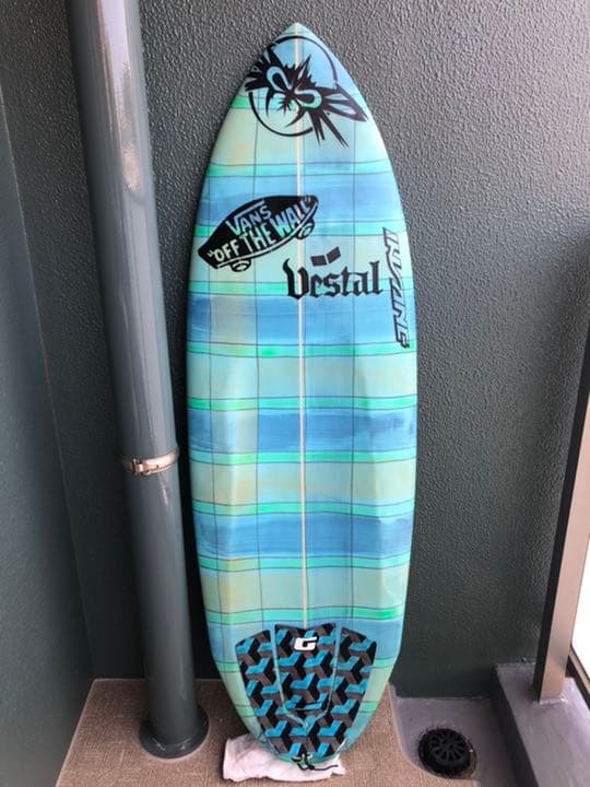 insaneサーフボード5'1 FCS K-3付