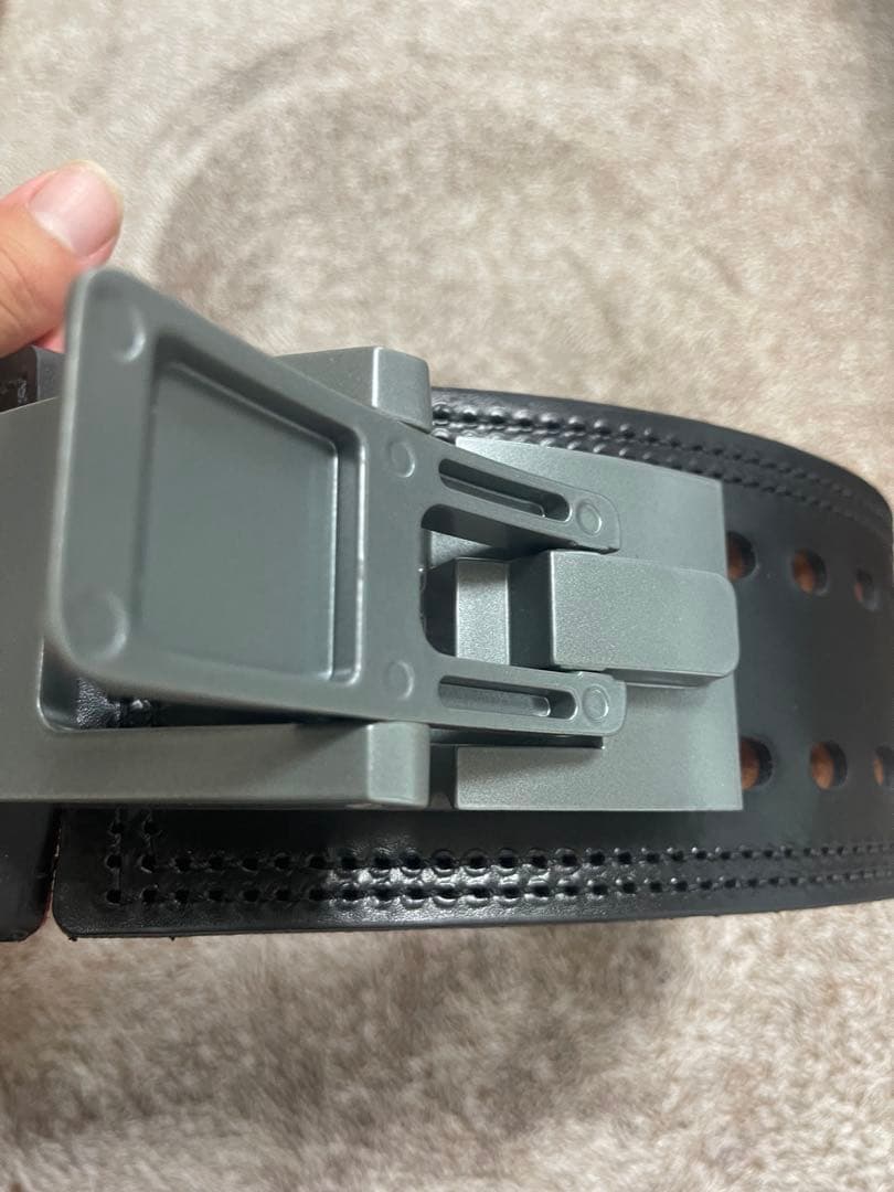 SBD トレーニング・パワーベルト 黒赤　13mm Ｍサイズ