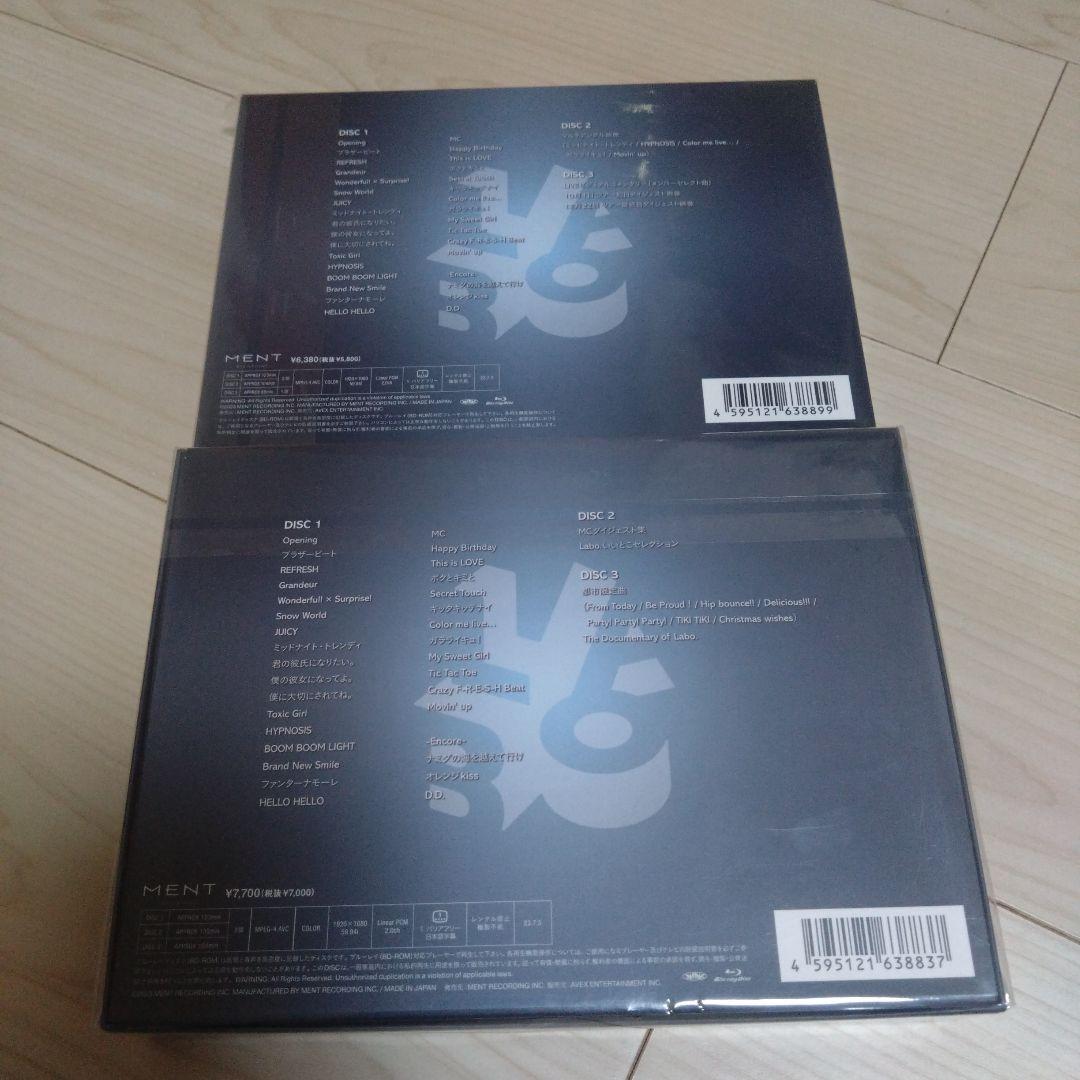 新品未開封 LABO 初回盤・通常盤セット Man Blu-ray