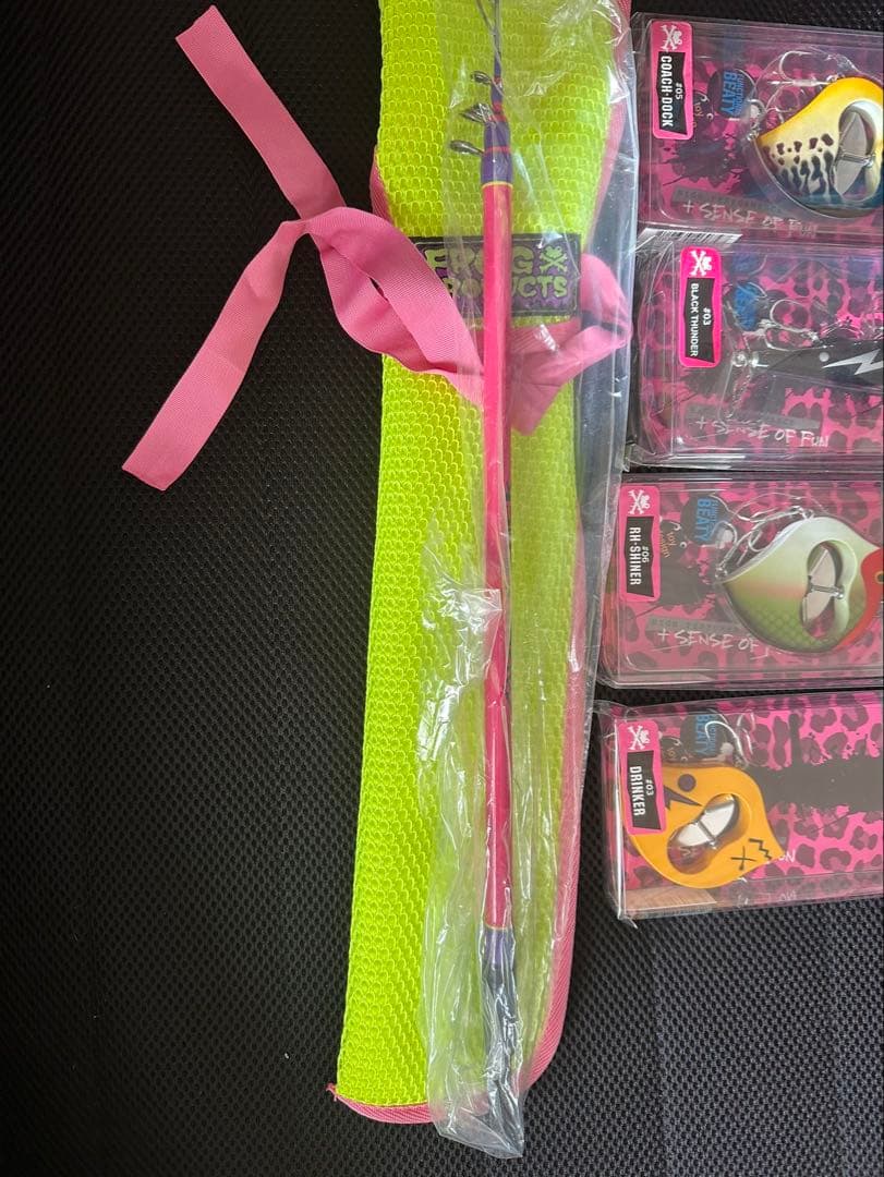 フロッグプロダクツ モビルスティック 5.2f ピンク ルアー6個セット 新品