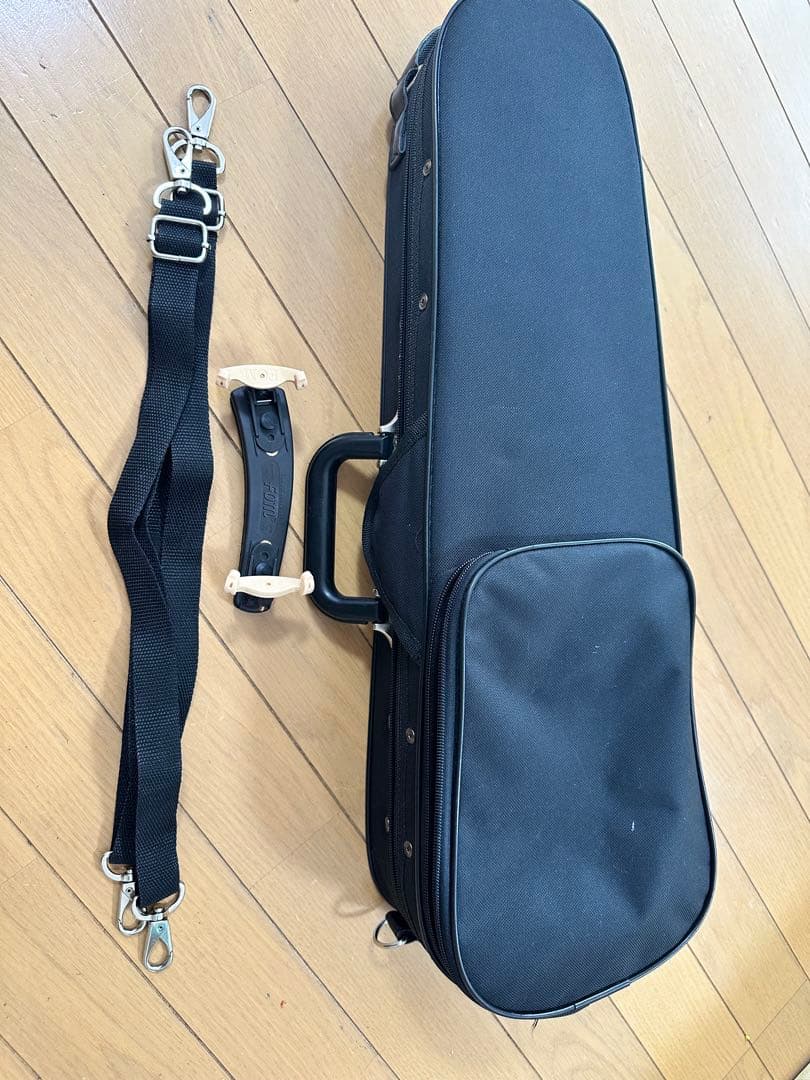 転居のため処分します1/8 バイオリン 本体と付属品セット、2024年新品で購入