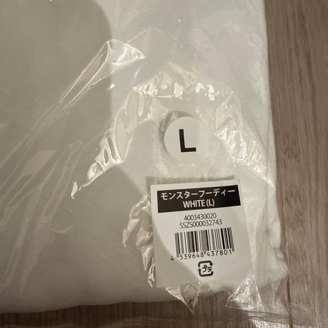 BABYMONSTER モンスターフーディL 白 ベビモン