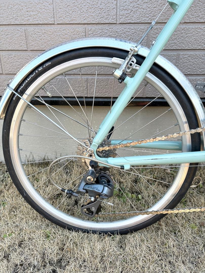 『美品 』ビアンキ レプレ 亀甲フェンダー付