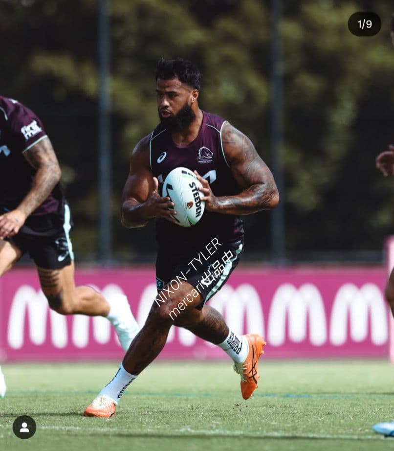 K*0様 【海外2XLサイズ】NRL ブリスベン・ブロンコス トレーニングシング