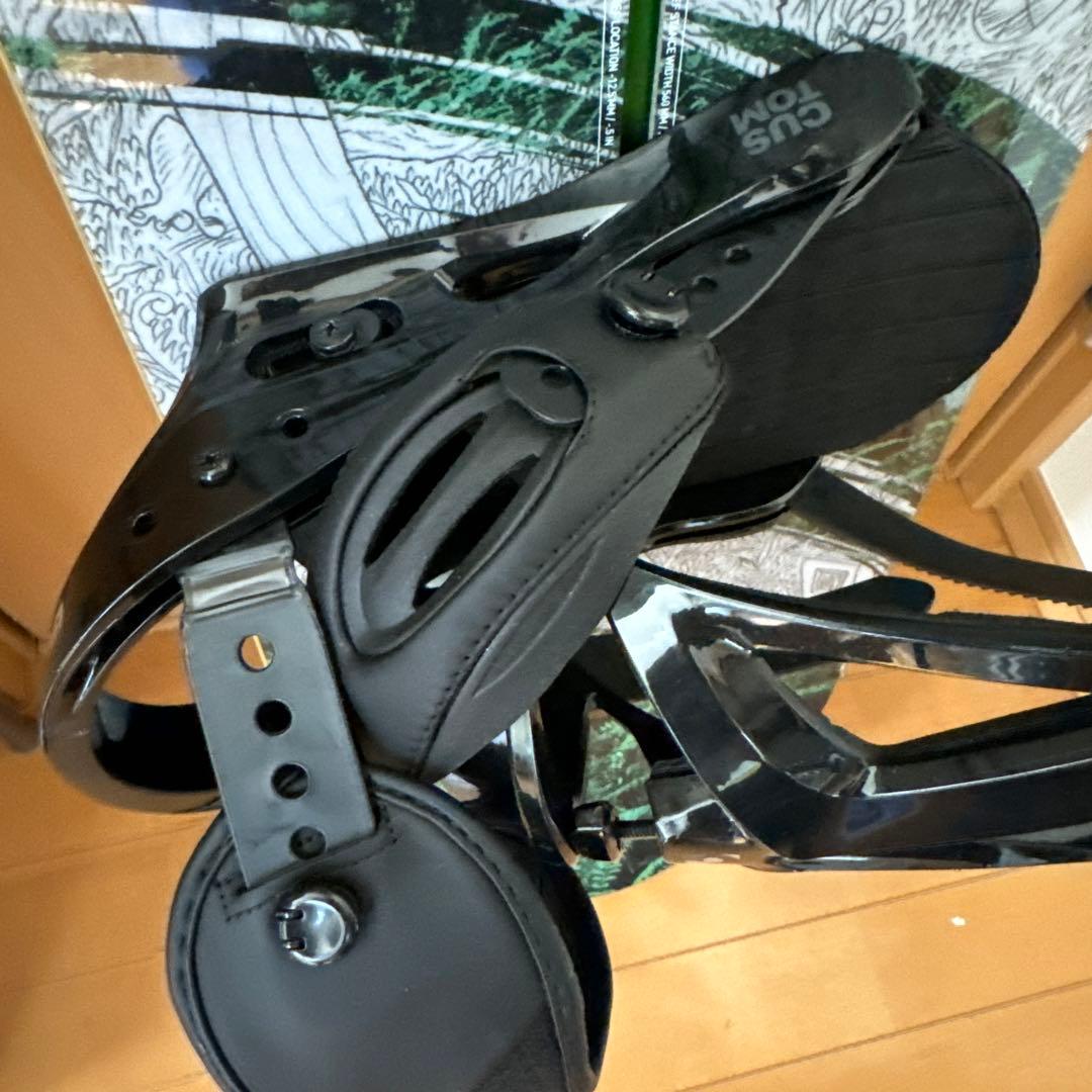 バートンスノーボードビンディングトリックポニーtrick pony送料込み158