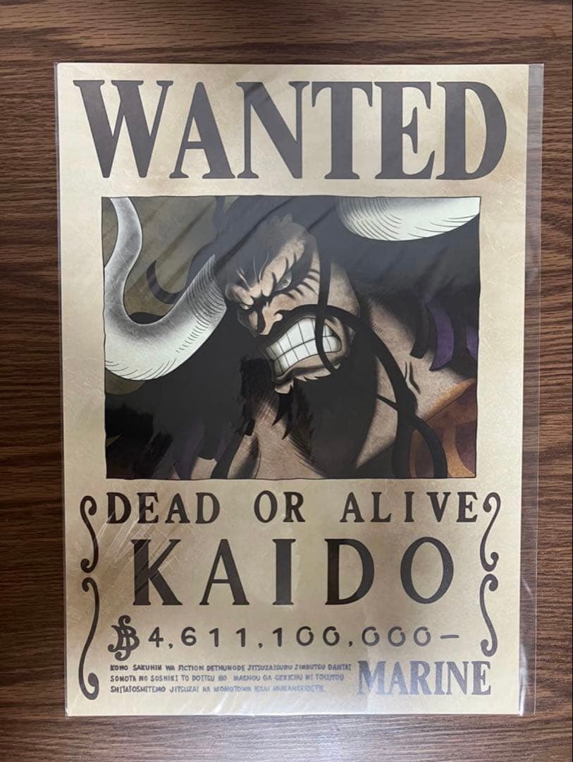 ワンピース　海軍発行公式手配書　14種セット