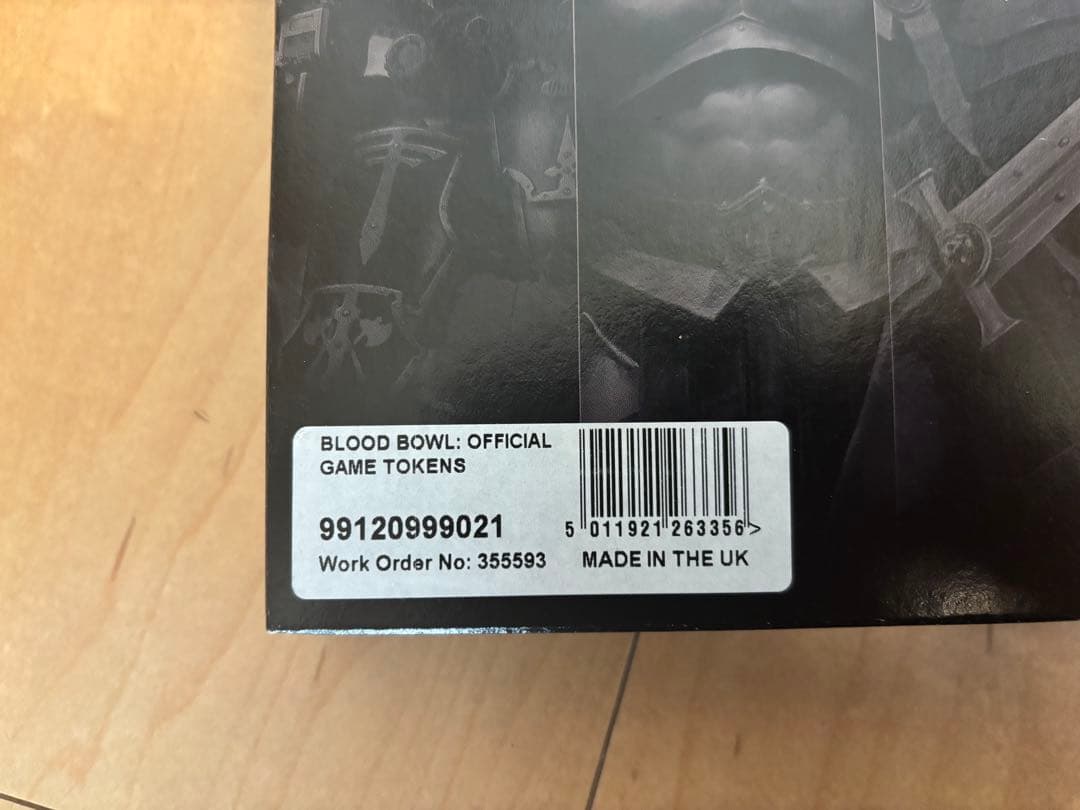 ぺ*ー様 WARHAMMER「ブラッドボウル チョーズン トークンセット」ウォー