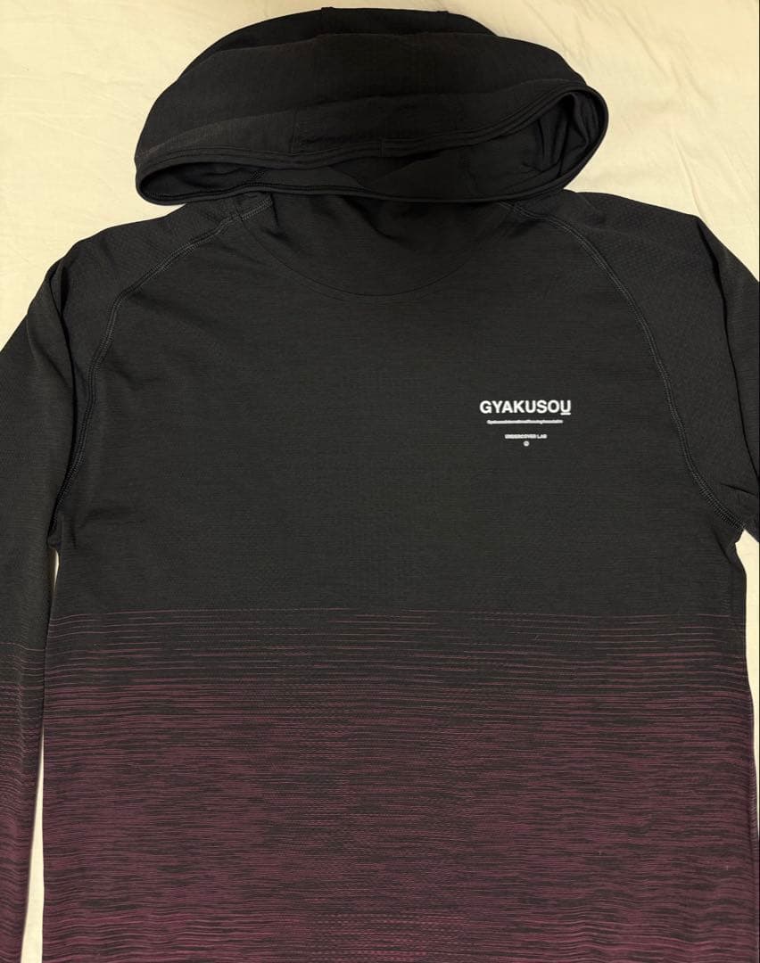 GYAKUSOU アンダーカバー　逆走　ナイキ　パーカー　トレーニングシャツ