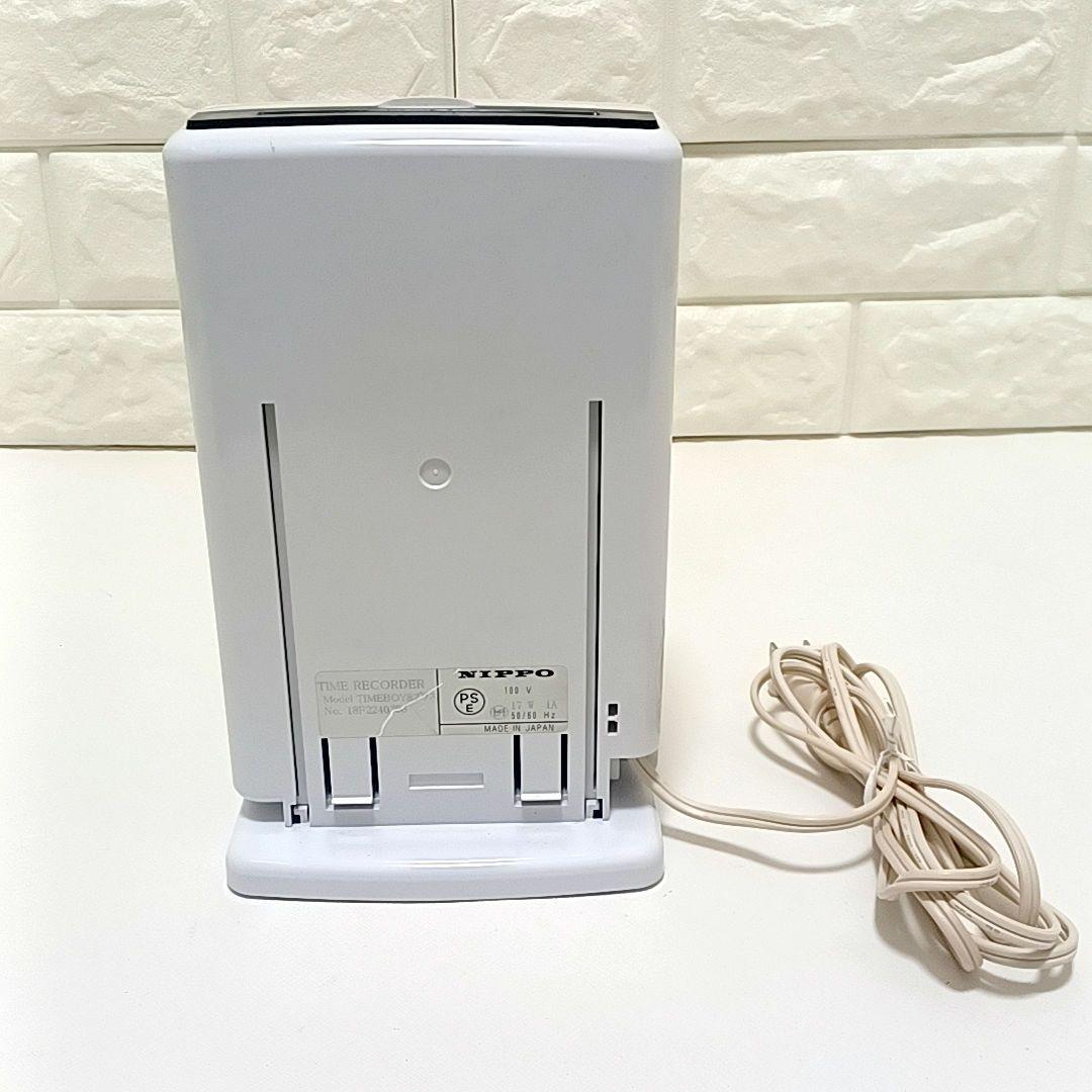 れい【通電確認済】NIPPO　タイムレコーダー　TIMEBOY 8 プラス
