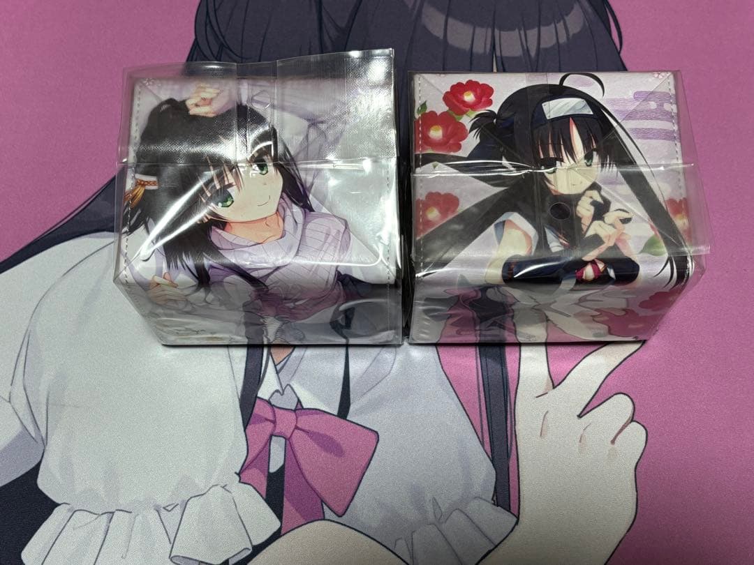 千恋＊万花 常陸 茉子 合皮製デッキケース各1個 新品未開封