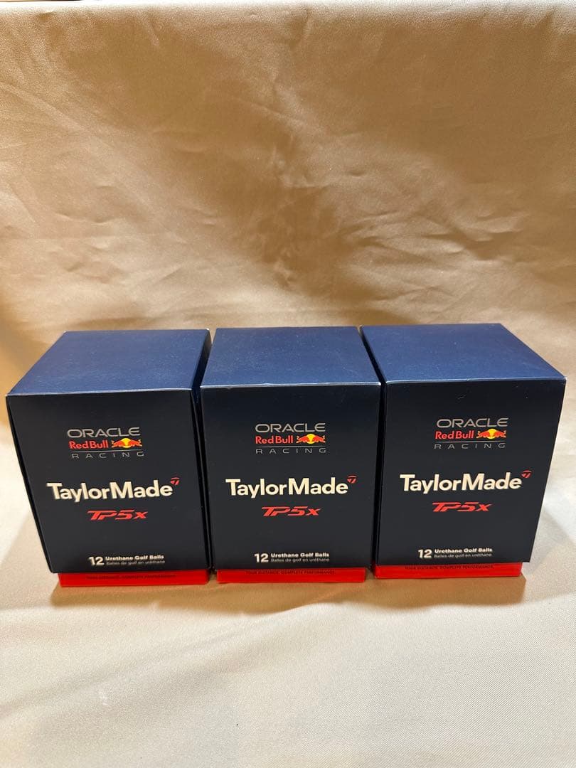値下げ！【3箱36個】新品 TaylorMade レッドブル 限定 TP5x
