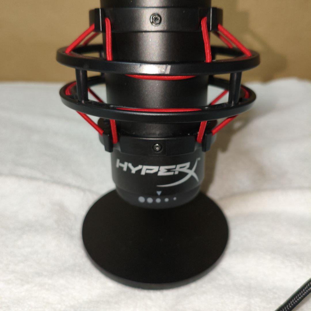 HyperX QuadCast コンデンサーマイク ブラック/レッド