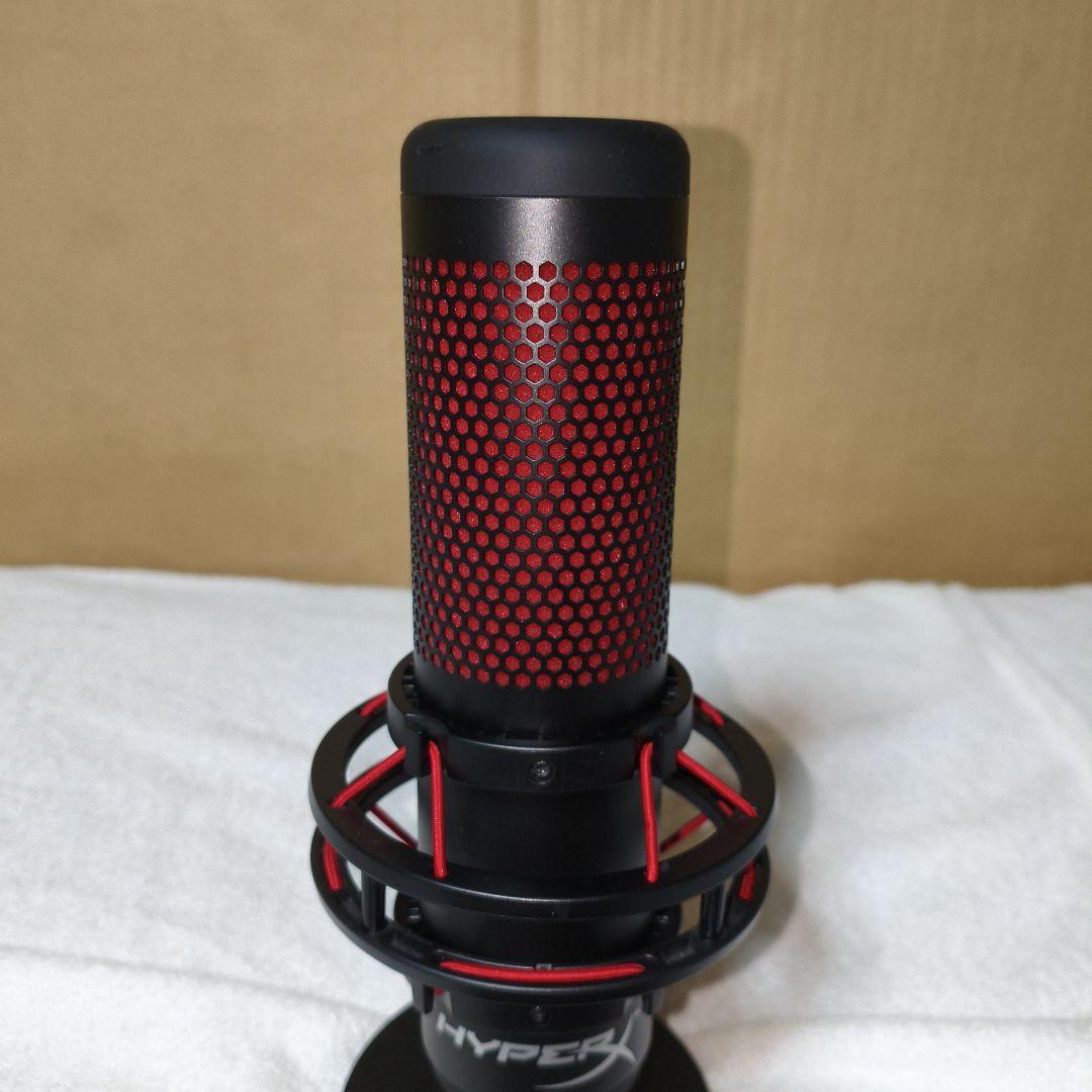 HyperX QuadCast コンデンサーマイク ブラック/レッド