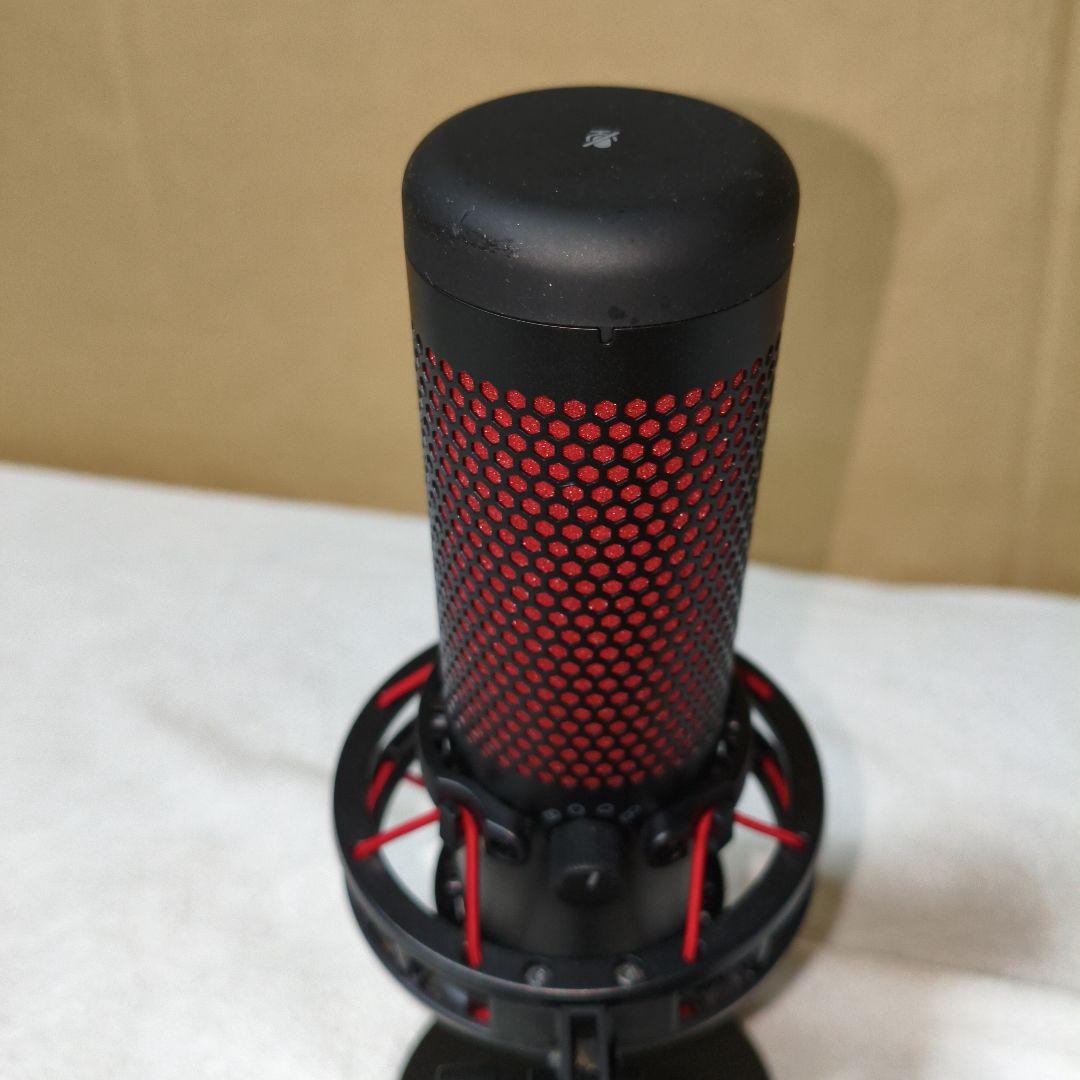 HyperX QuadCast コンデンサーマイク ブラック/レッド