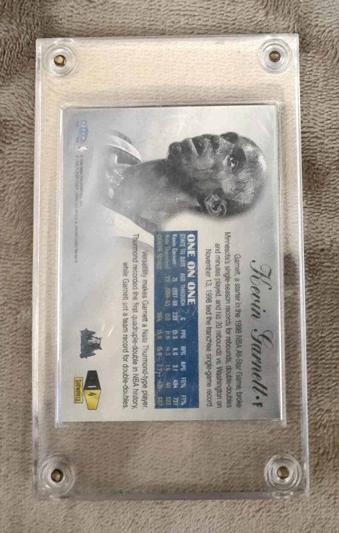 【NBA】98-99 Flair showcase Kevin Garnett