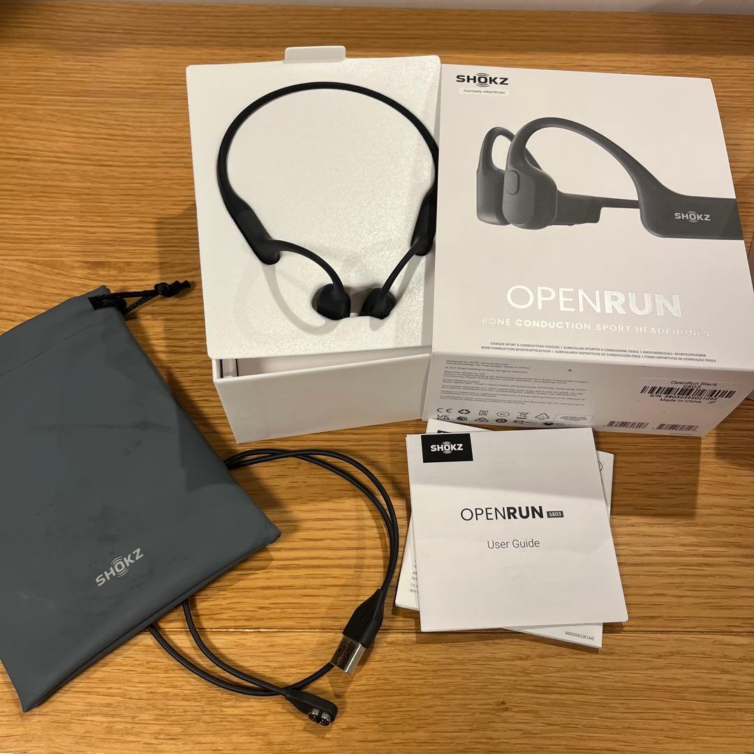 ウォーキング・ランニングウェア SHOCKZ OpenRun Black