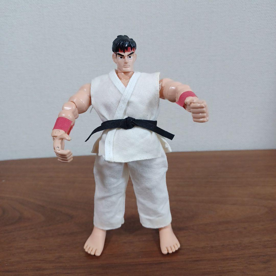 当時物　バンダイ「ストリートファイター　リュウ」1993年可動式フィギュア
