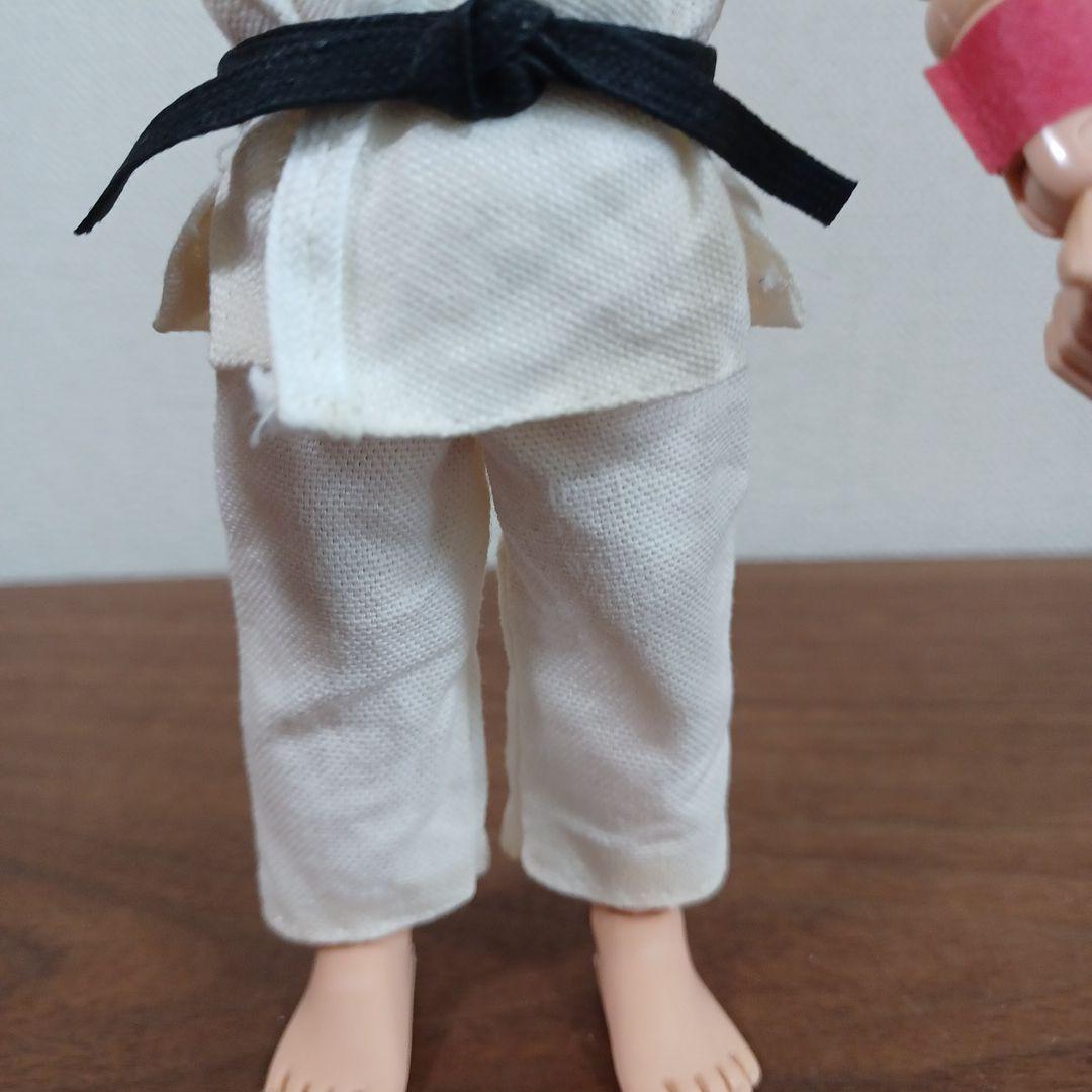 当時物　バンダイ「ストリートファイター　リュウ」1993年可動式フィギュア