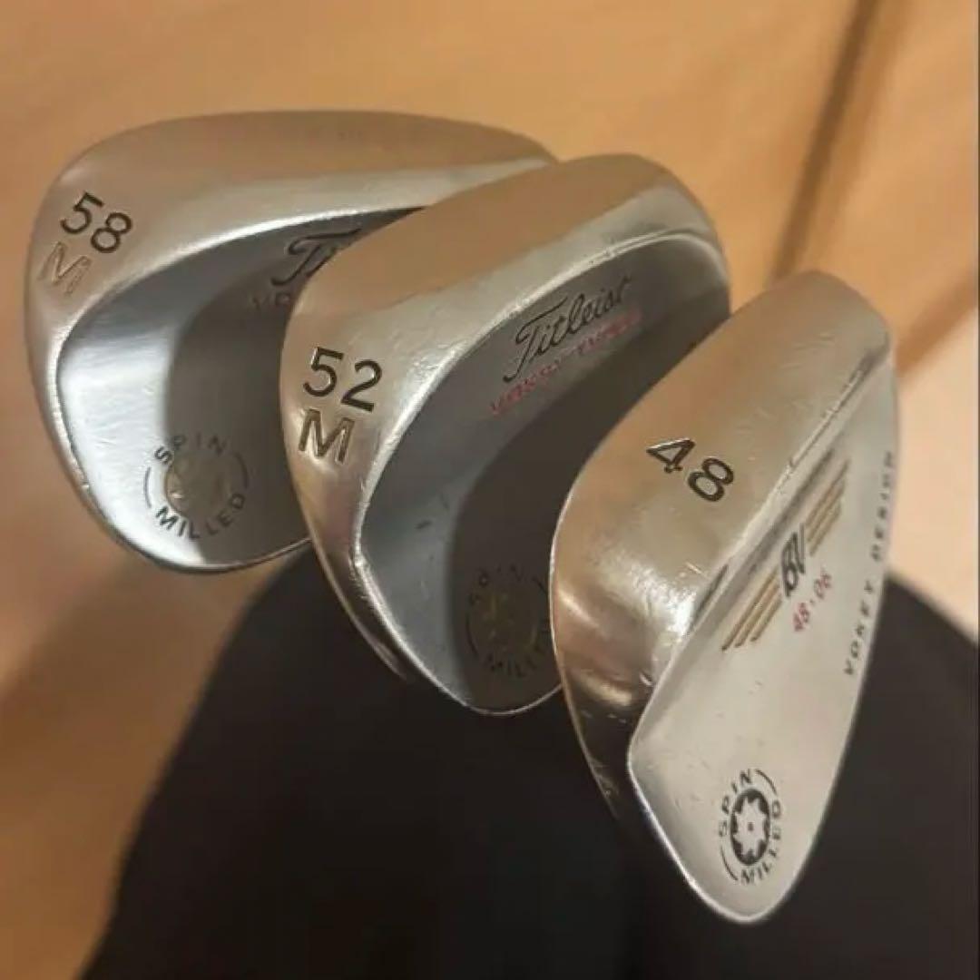タイトリストボーケイウェッジ3本セット 48° 52° 58° DGs200