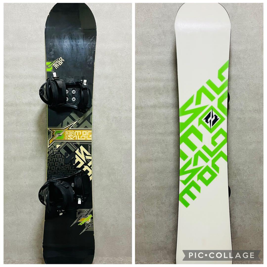 サロモン スノーボード ビンディング セット 初心者 152 Mサイズ ブラック