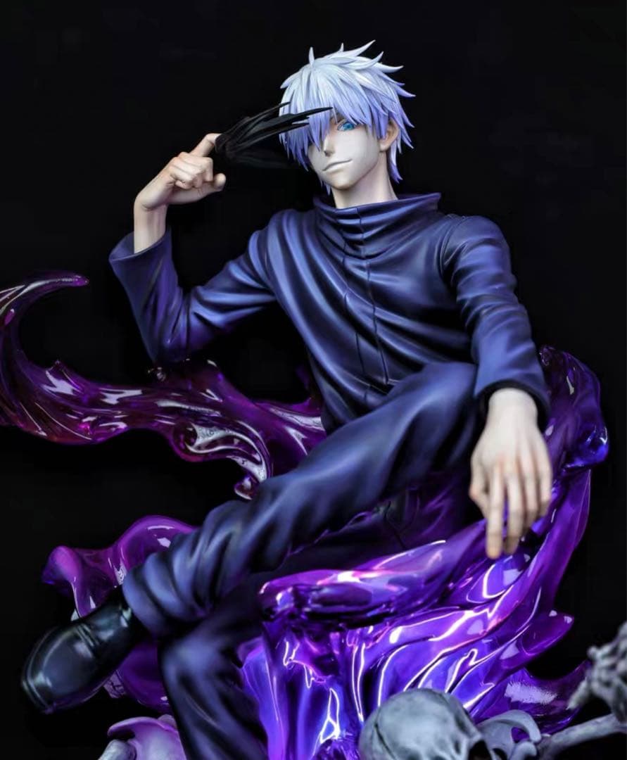 呪術廻戦 五条悟 紫色版 フィギュア ガレージキット