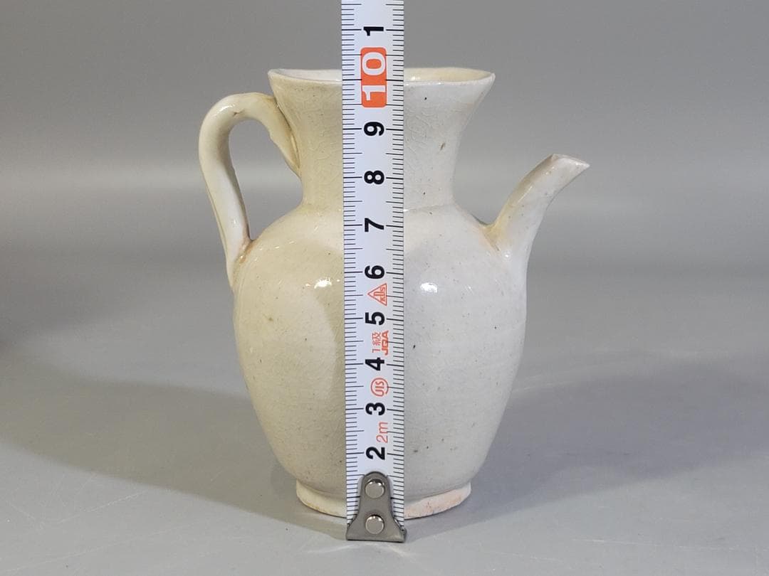 中国美術 宋白磁 水注 瓶 時代物 DT465