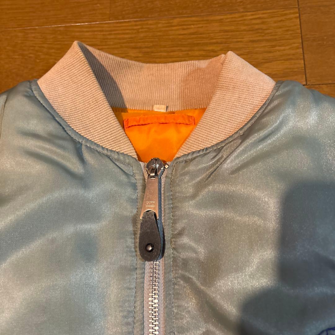 90s chage&aska ma-1 jacket 希少