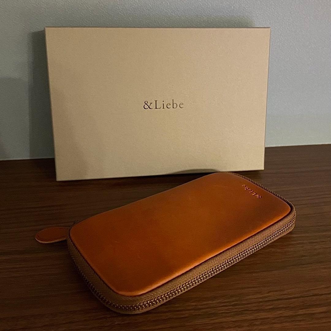 &Liebe 文具にこだわる人のジップペンケース 栃木レザー 万年筆筆箱本革