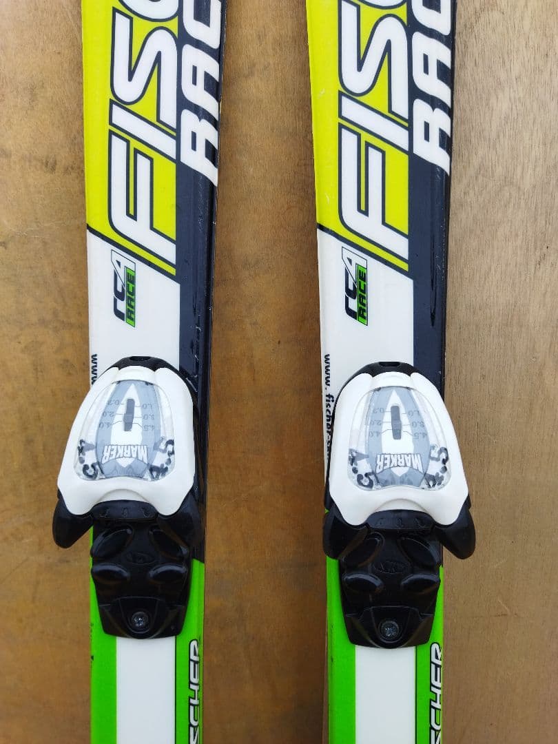ちー　FISCHER フィッシャー　RACE スキー板バインディング付き