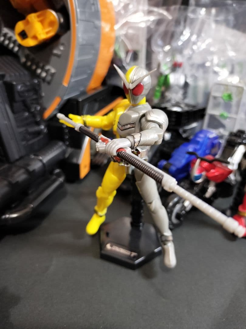 仮面ライダーW DXリボルギャリー＋アクセルガンナー＋双動限定含む5種