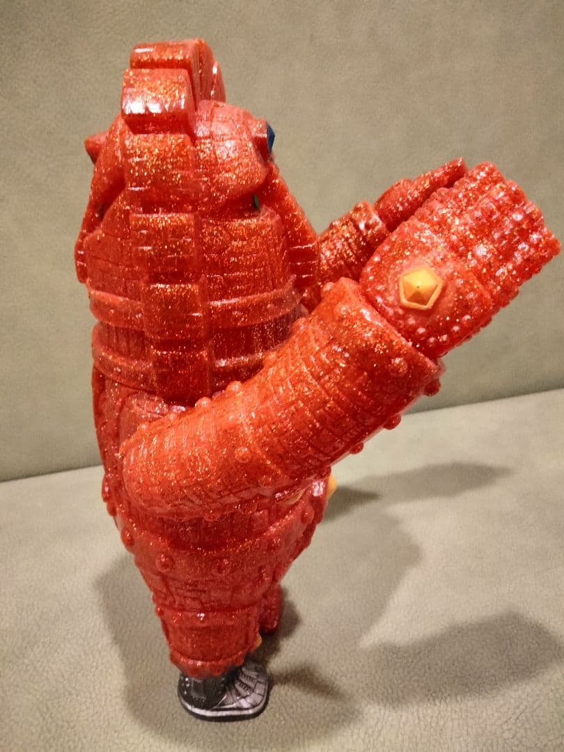 ソフビ　monstock Gモアイロボ　①　izumonster　安楽安作