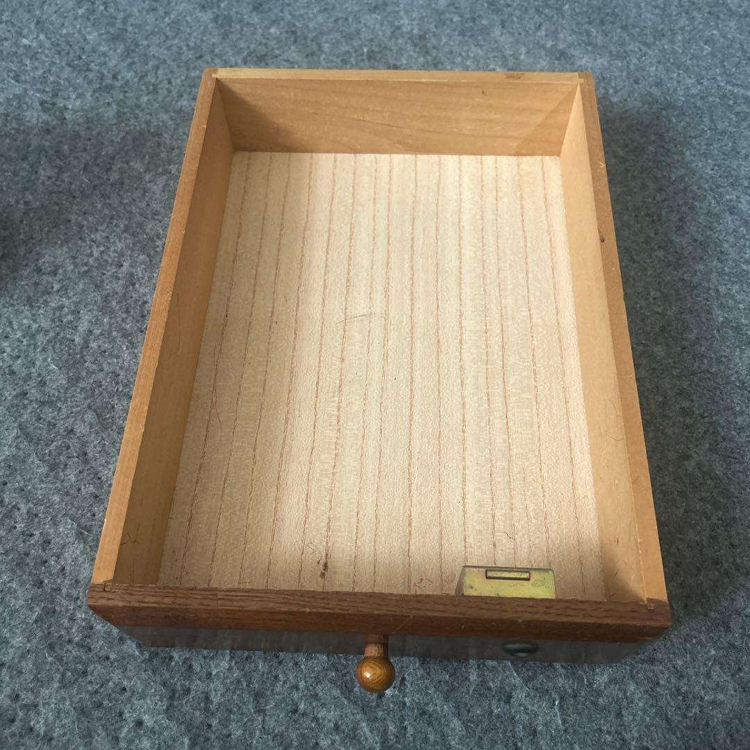 和物小箪笥 チェスト 小引き出し5段【書類・小物・アクセサリー収納 レトロ家具】