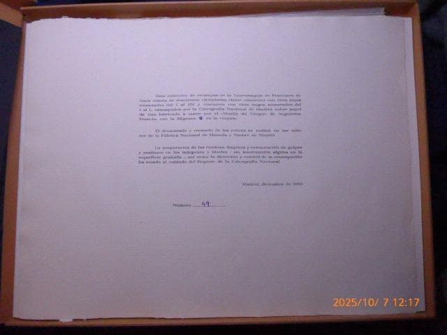 ゴヤの原盤から刷られたエッチング『闘牛士』10点　世界限定150