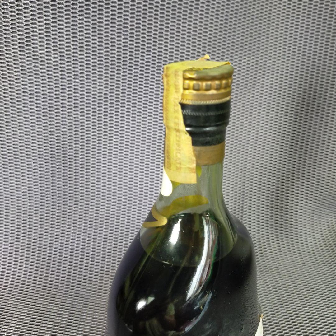 超希少！ヘネシーXO　45年もの　金キャップ　グリーンボトル【証紙 従価税適用】