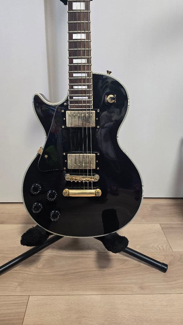 Mason ブラック エレキギター レスポールスタイル