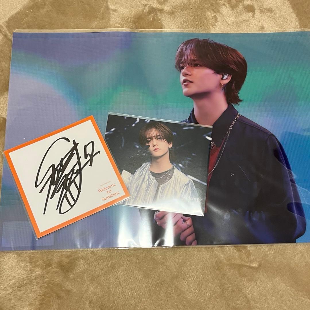 FANTASTICS 中島颯太 アザジャ 直筆サイン ポスター　セット