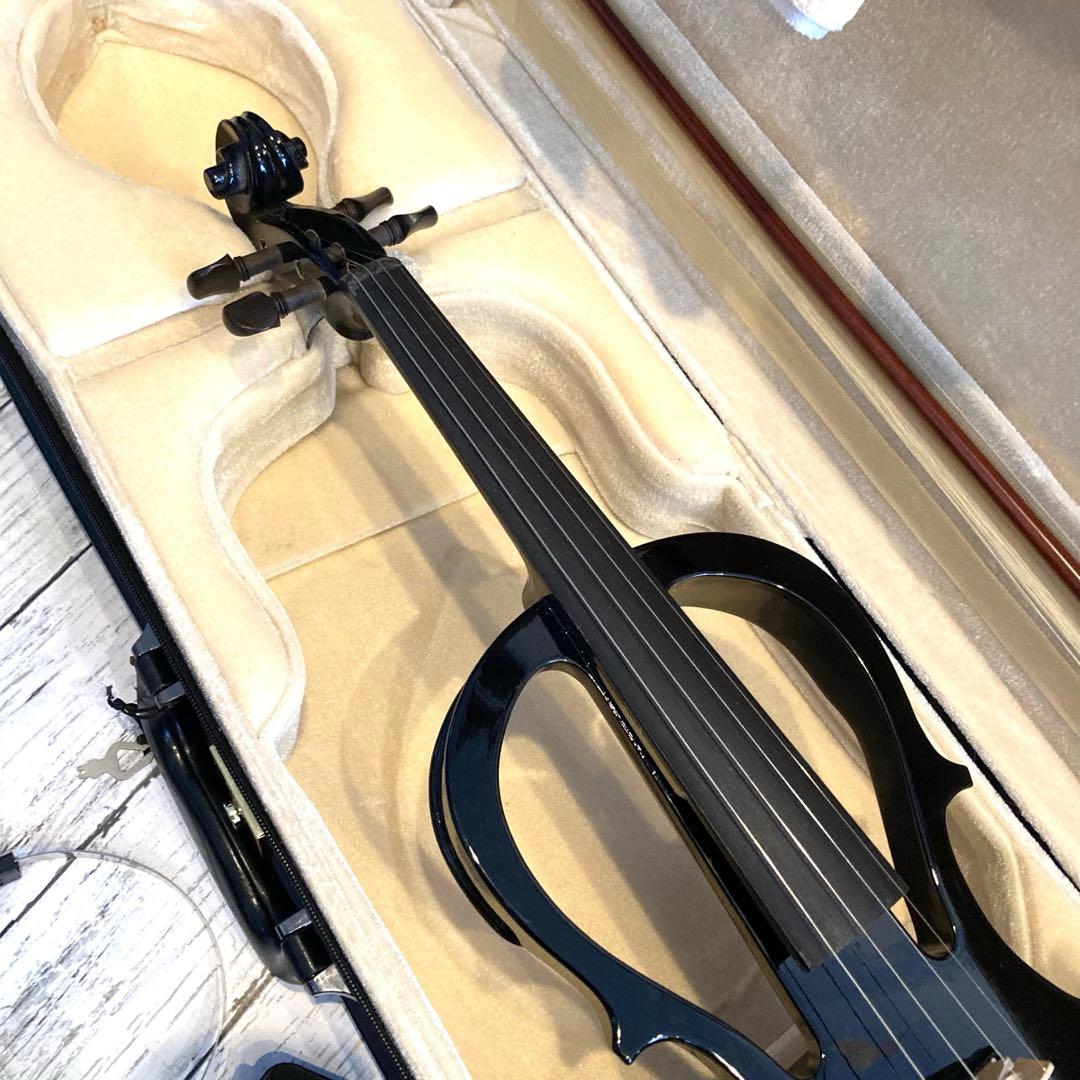 サイレント エレキ バイオリン ヴァイオリン HVPV-30 4/4