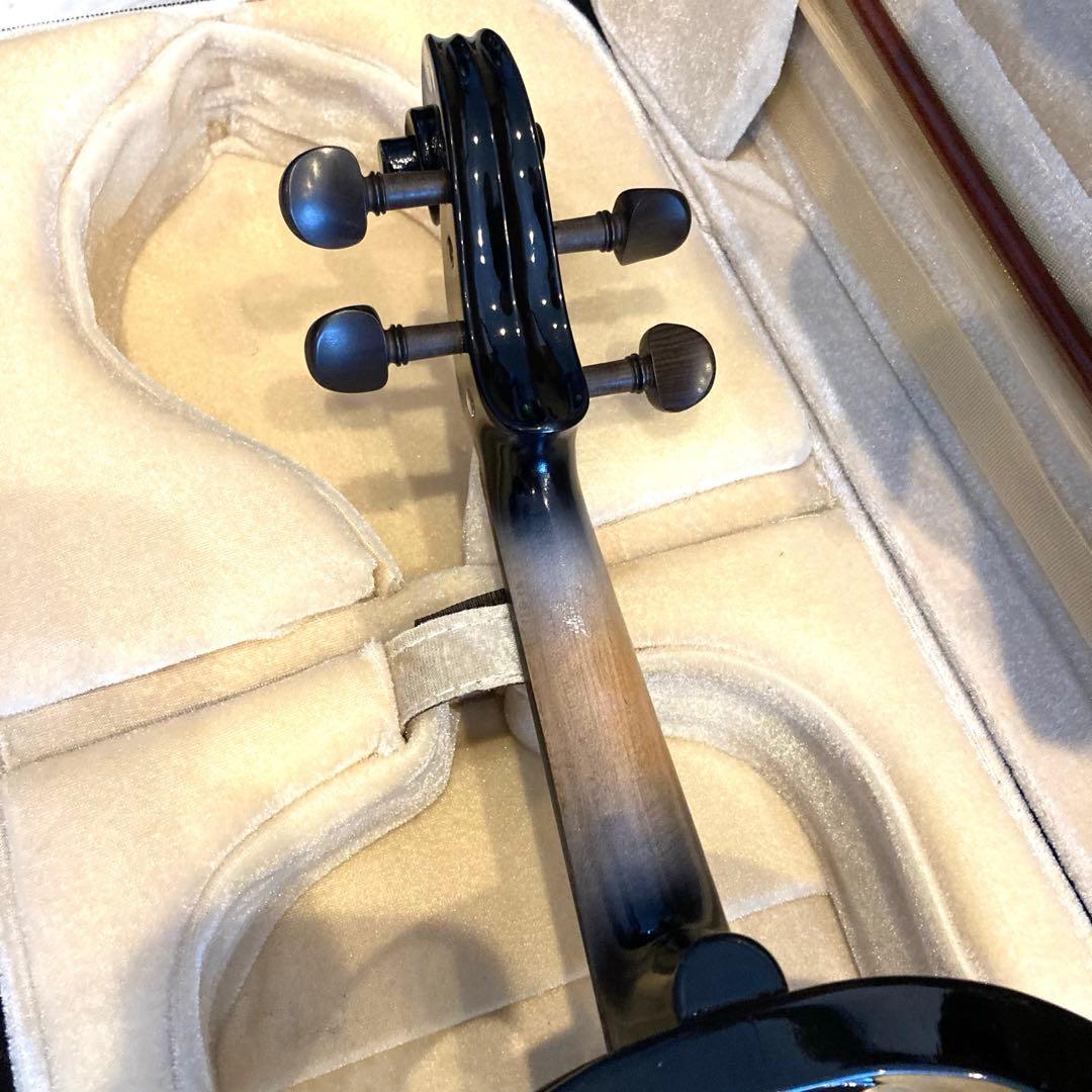 サイレント エレキ バイオリン ヴァイオリン HVPV-30 4/4