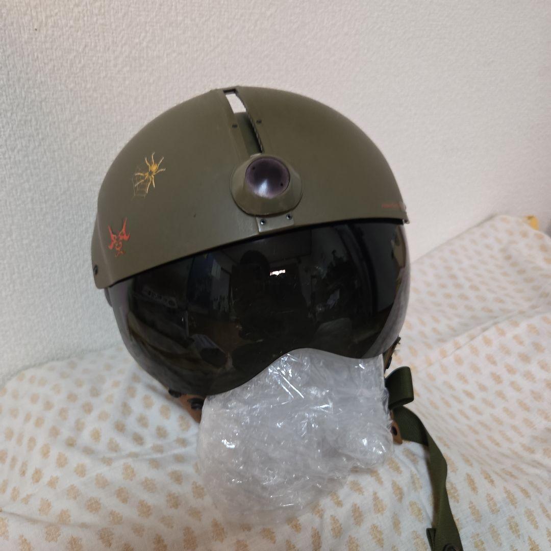米軍実物　希少　GENTEX 　ヘリパイヘルメット LARGE NO.411OD