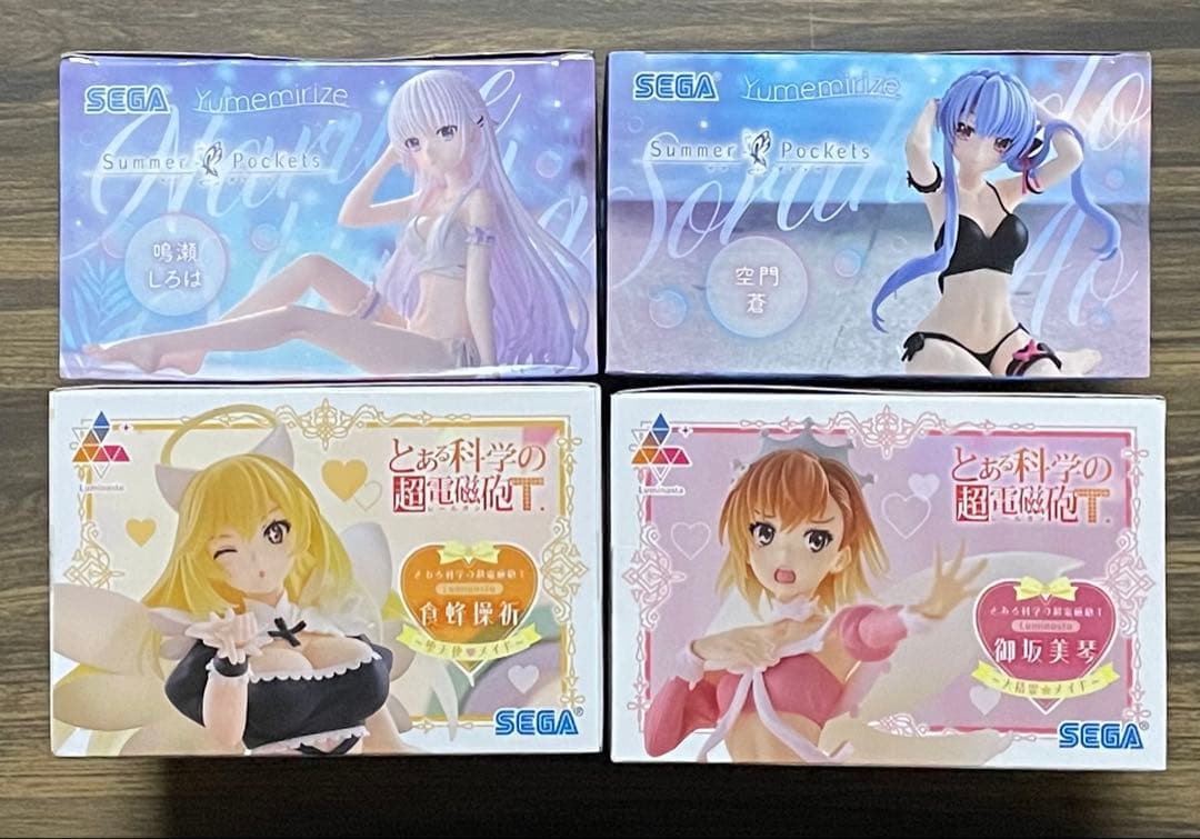 新品・未開封　アニメ　プライズ　フィギュア　17点まとめ売り