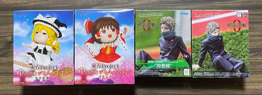 新品・未開封　アニメ　プライズ　フィギュア　17点まとめ売り