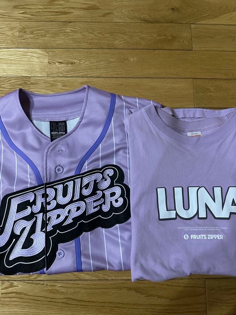 FRUITS ZIPPER 仲川瑠夏　推しアピユニ　推しアピTシャツ　2点セット