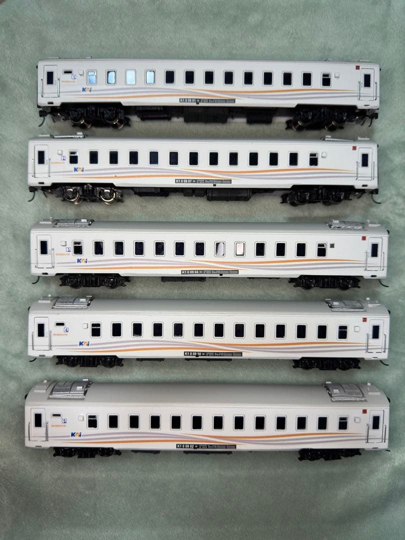 希少！　HOゲージ　インドネシア客車　鉄道模型