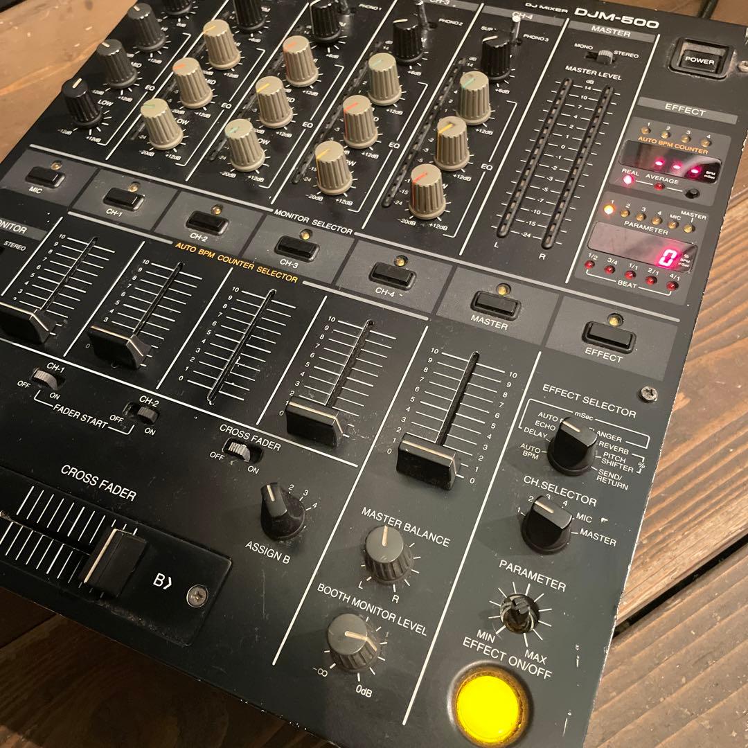 Pioneer DJM-500 DJミキサー ジャンク