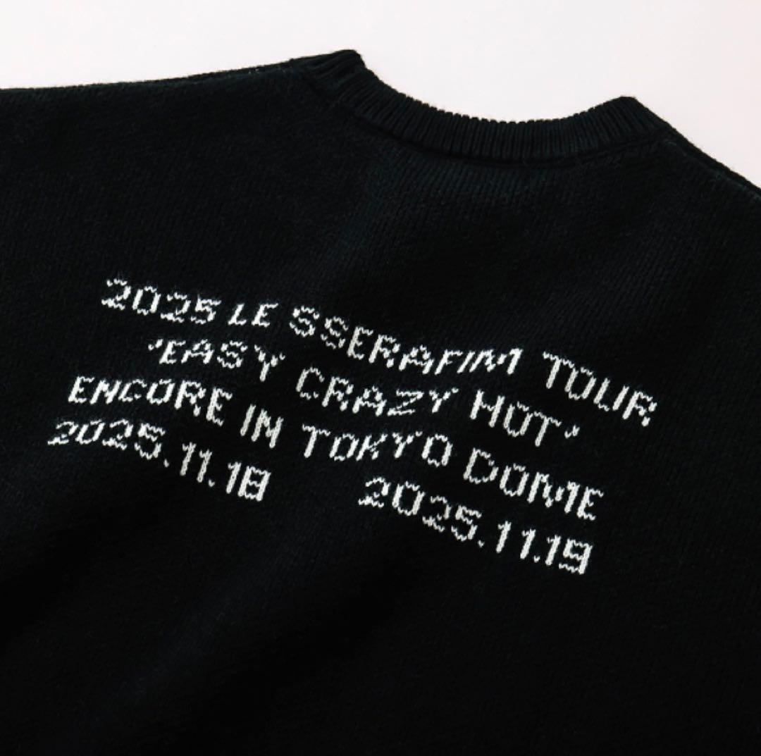 LE SSERAFIM 東京ドーム アパレル ニット トレカ付属